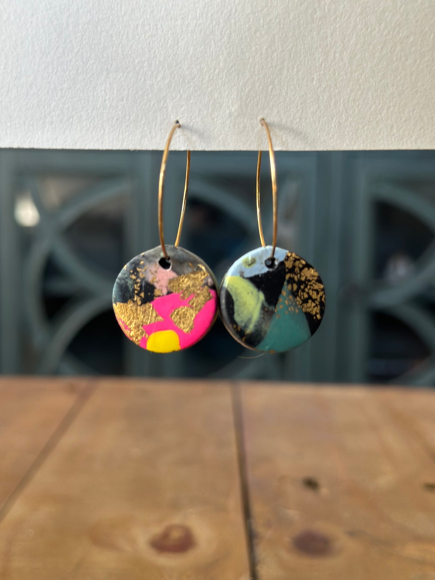 Polymer Clay Stud Earrings