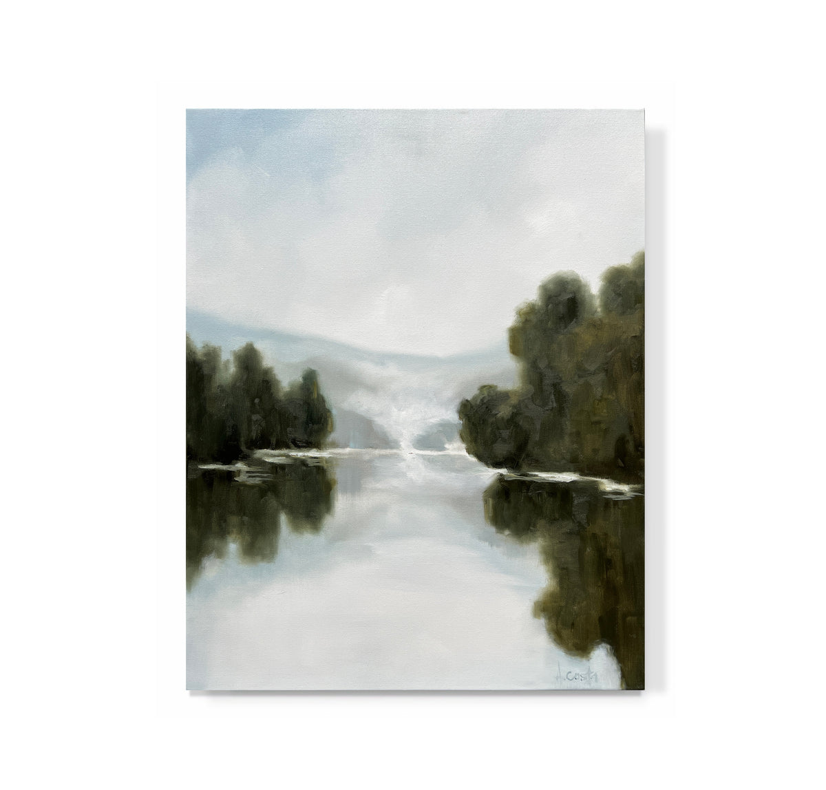 "Mountain and Trees"