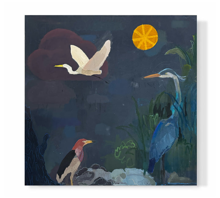 "Three Wild Birds (no. 2)"