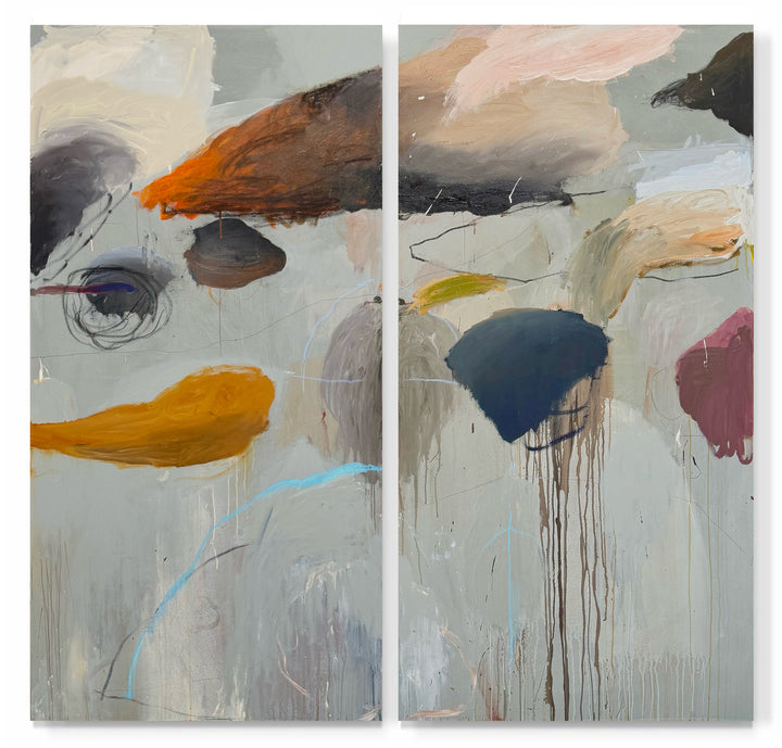 "Peculiarities and a Muse" Diptych
