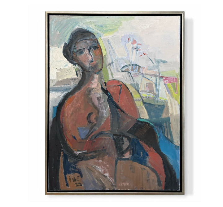 "Figure and Distant Flora"