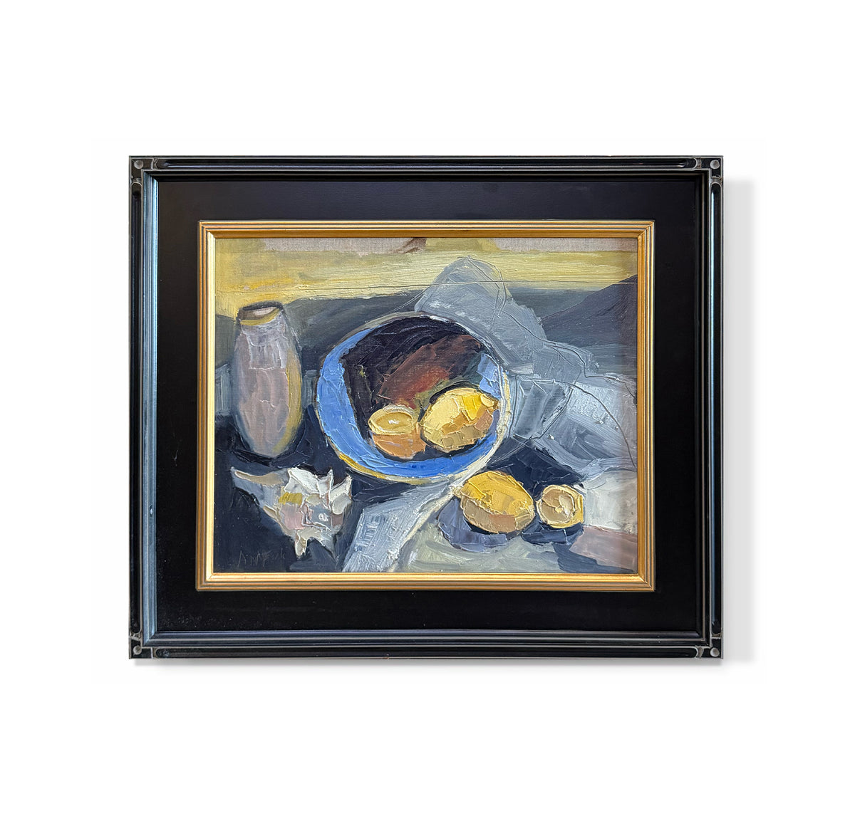 "Still Life of Lemons and Conch II"