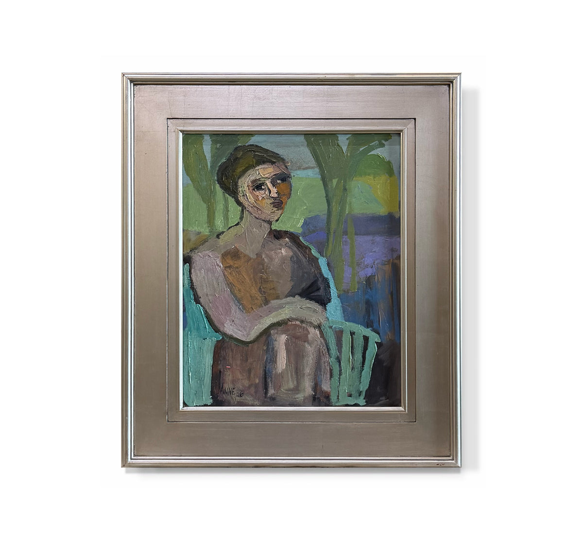 "A Portrait and Her Garden"