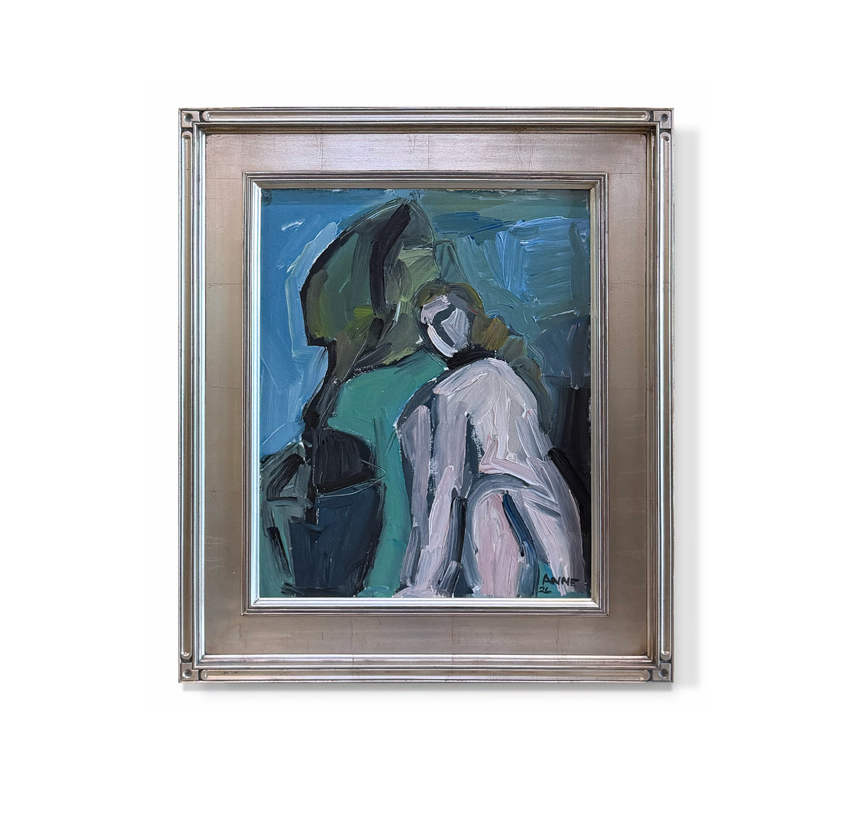 "Inspired by Cezanne's Bathers I"