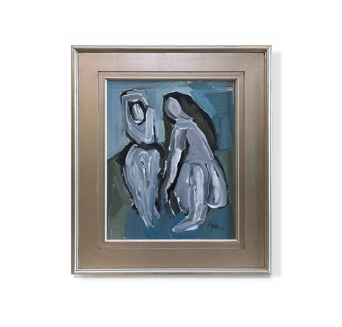 "Inspired by Cezanne's Bathers II"