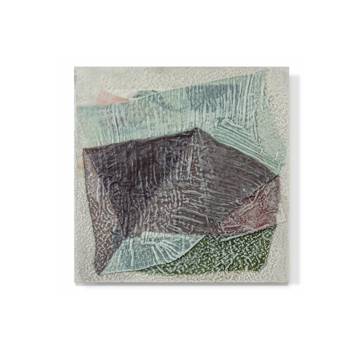 "Folded Lavender and Sage Skies"