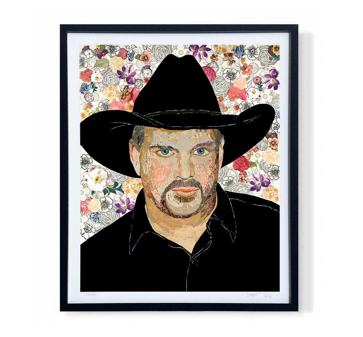Framed "Garth" Archival Print