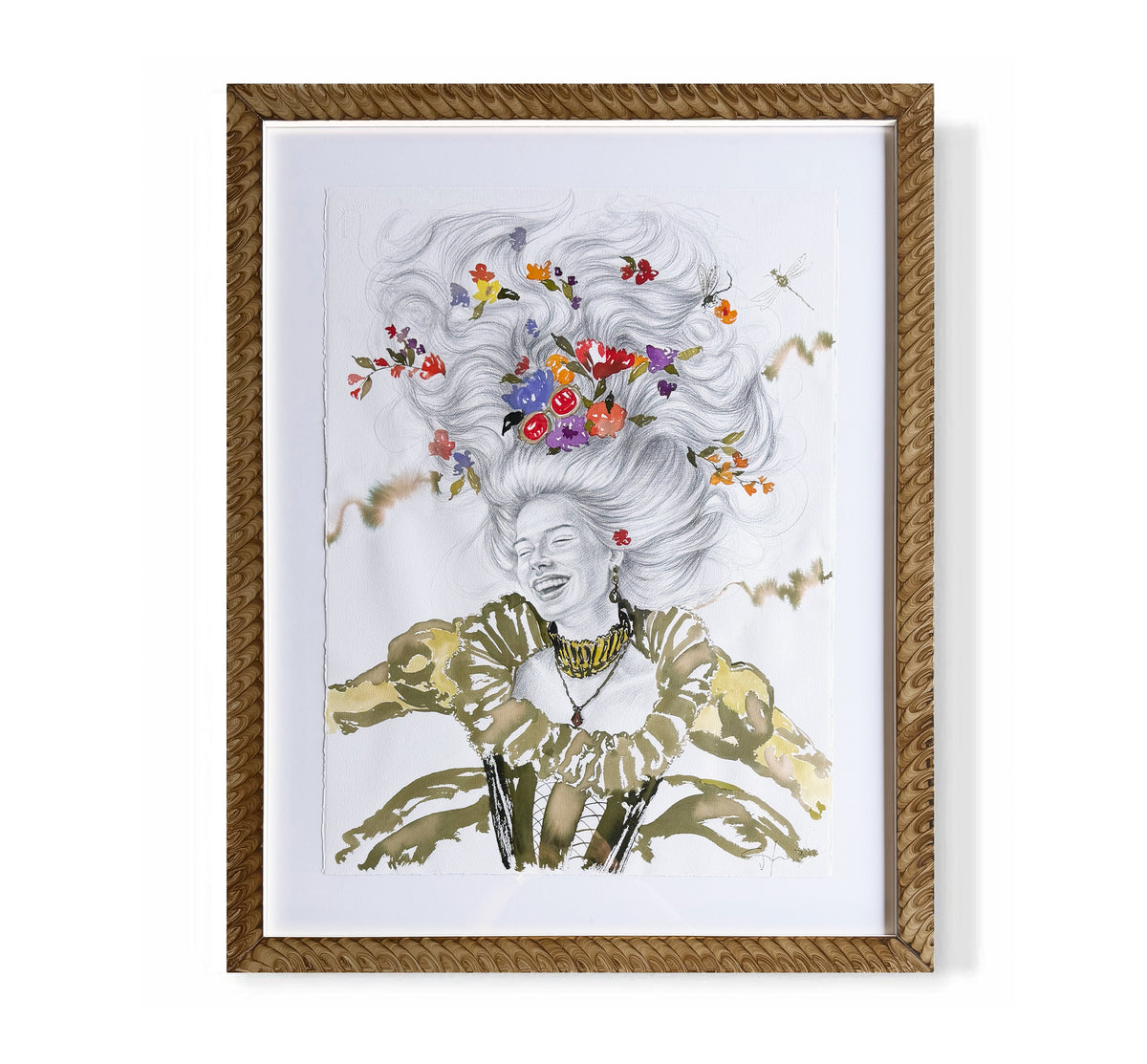"A Laugh Among Flowers"