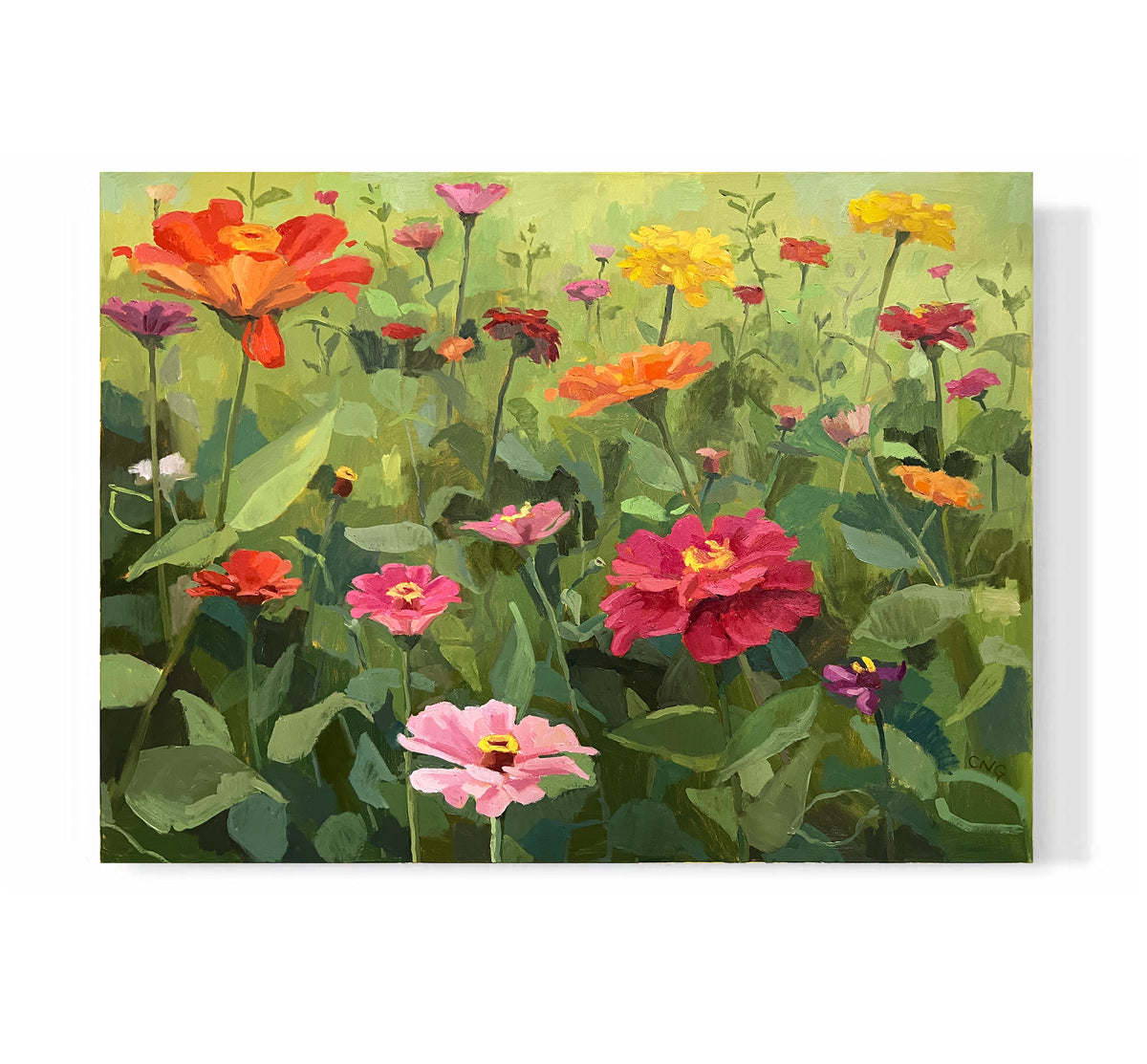 "Zinnia Garden III"