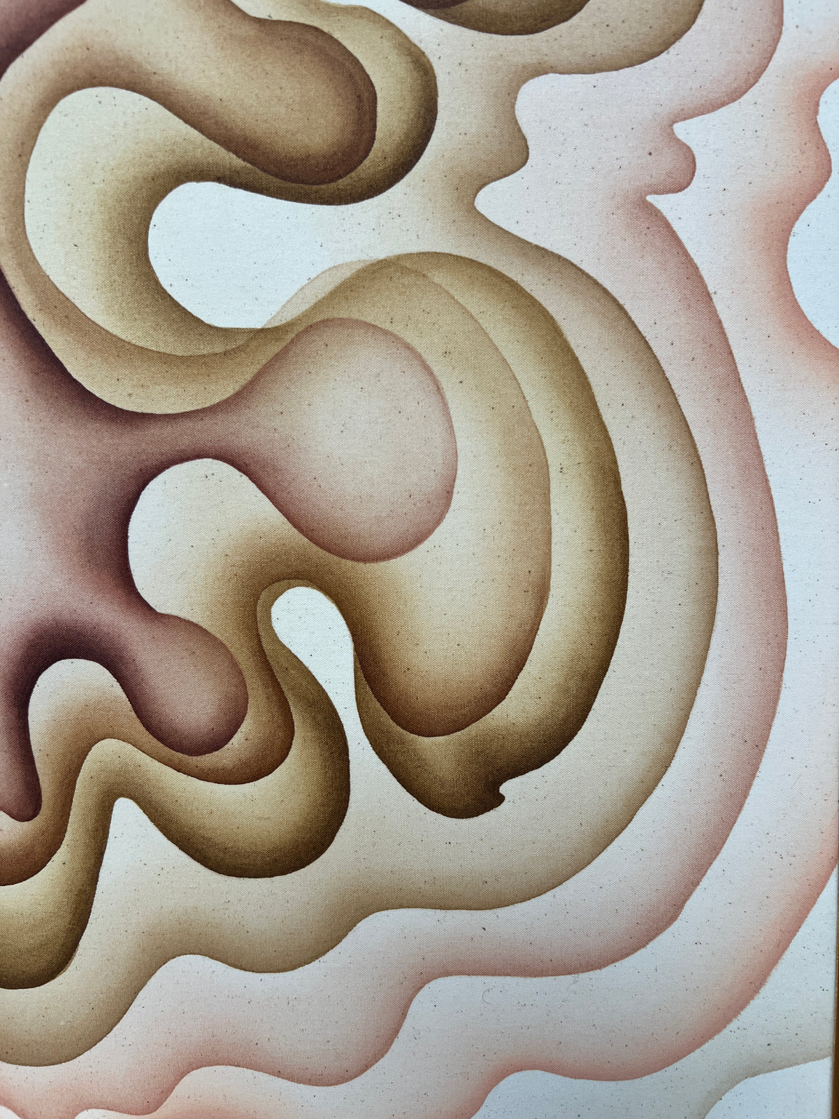 "My being ripples..."