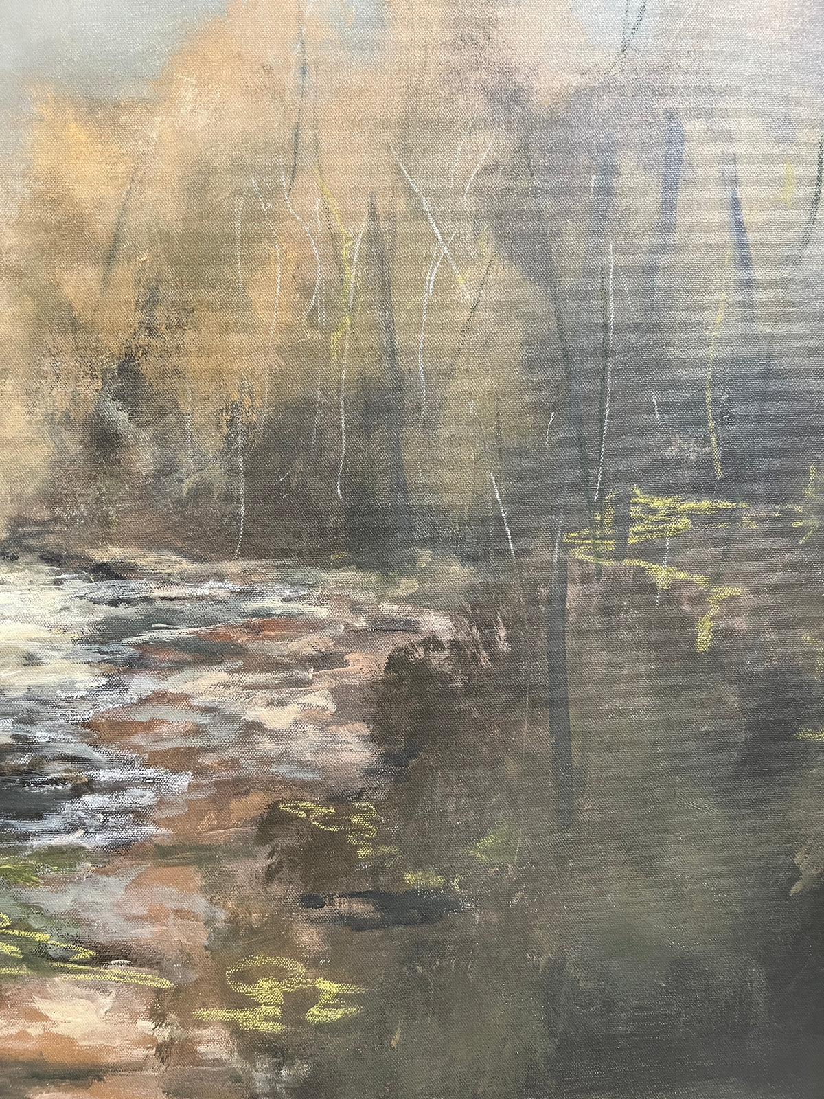 "Moonlight Over River Bend"