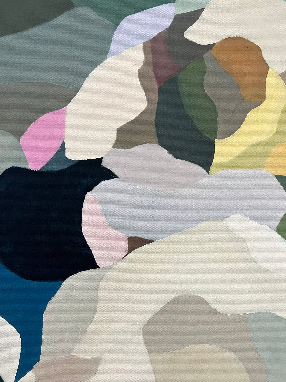"Jade Floral Abstraction 2"