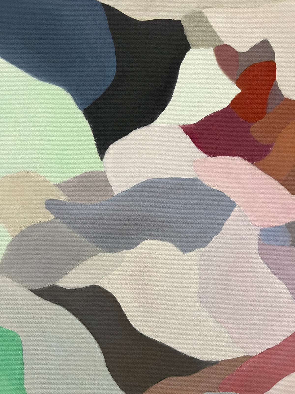 "Jade Floral Abstraction 2"