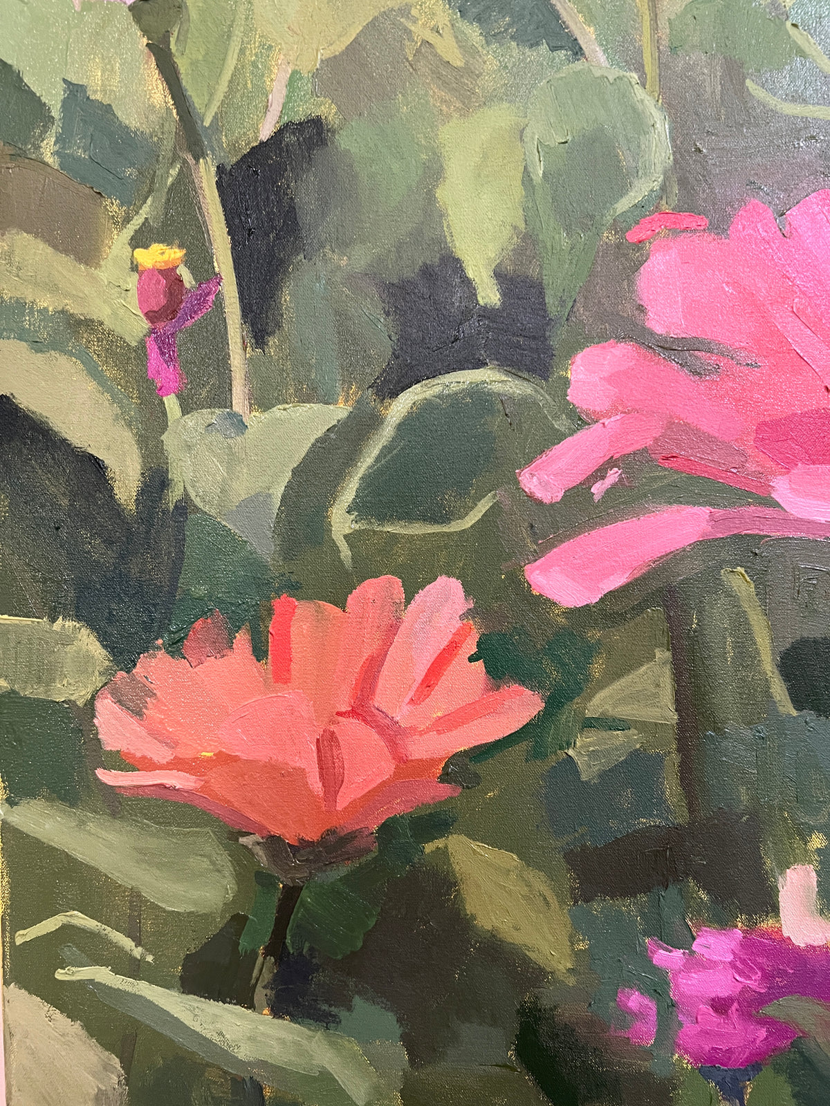 "Zinnia Garden II"