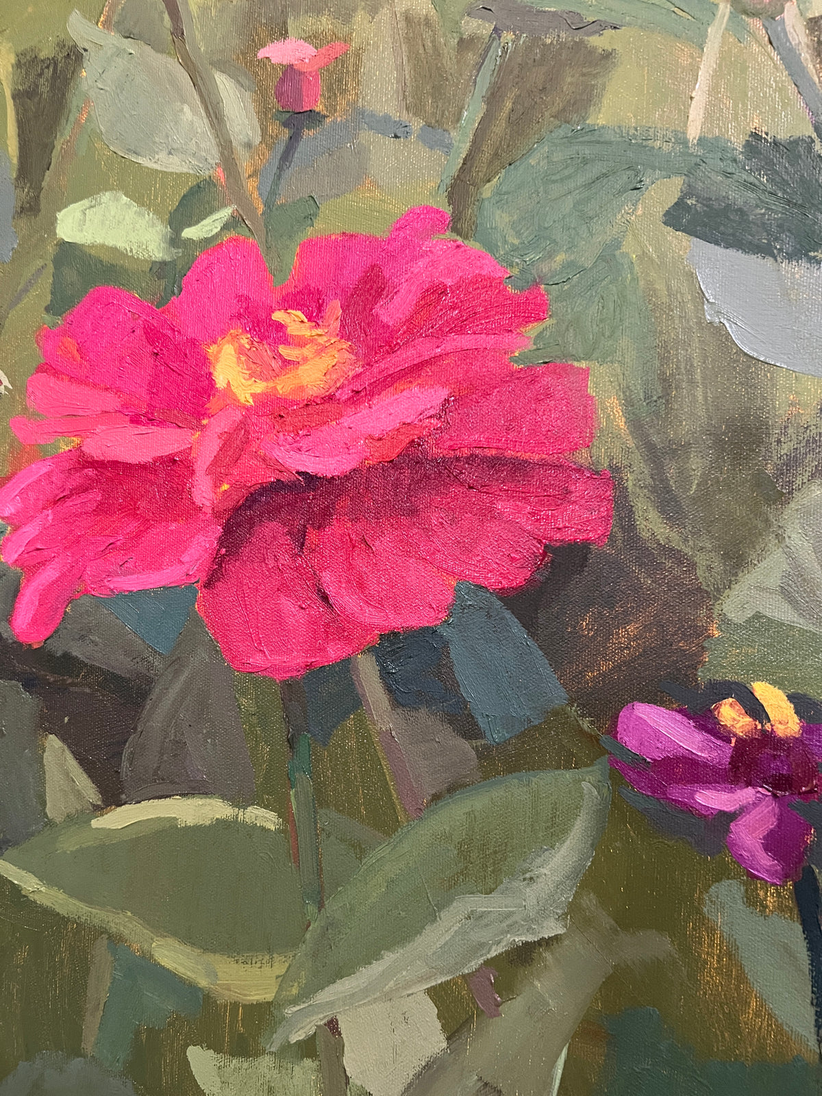 "Zinnia Garden III"