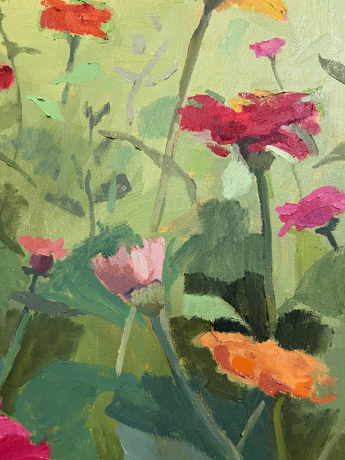 "Zinnia Garden III"