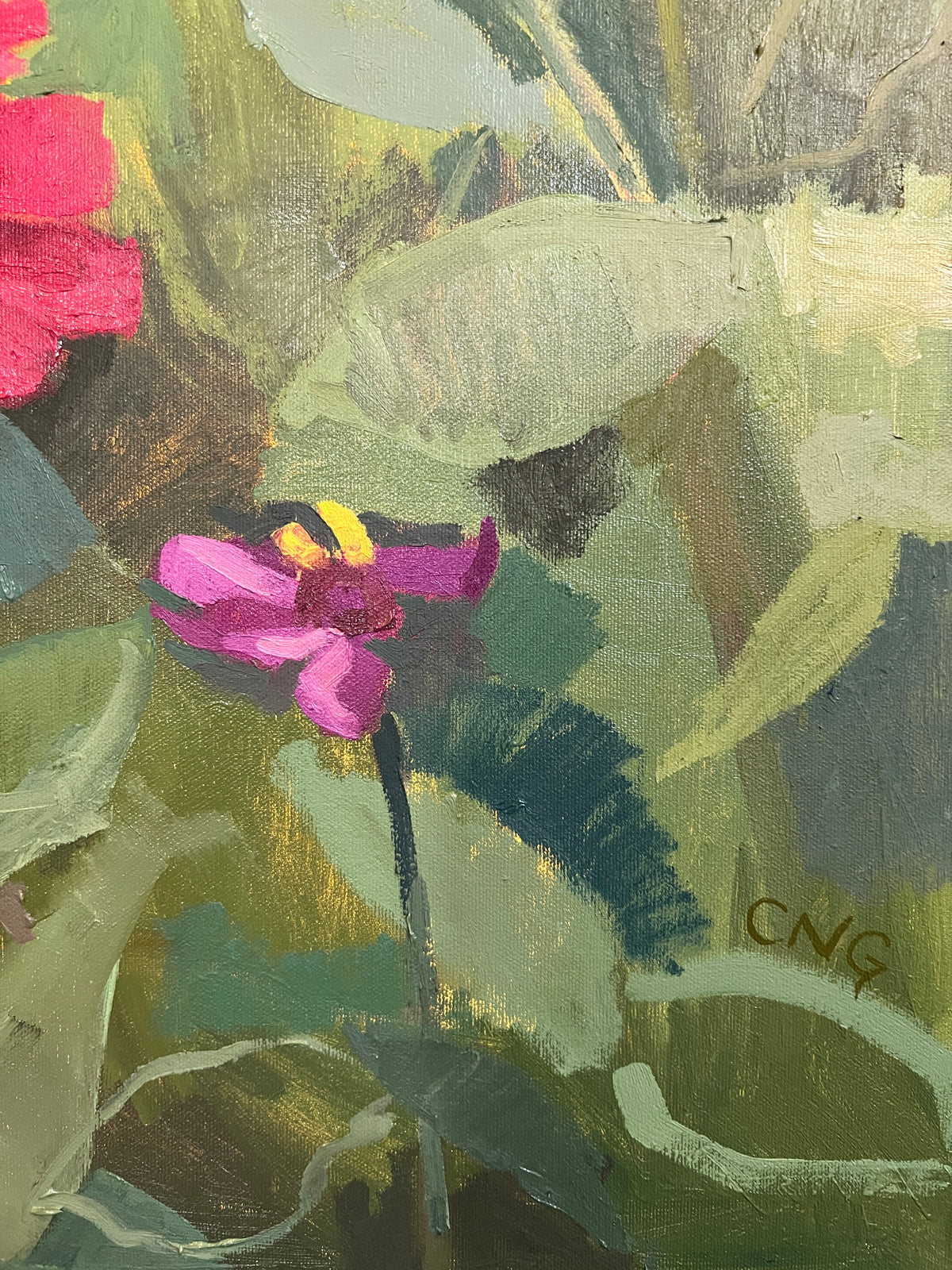 "Zinnia Garden III"
