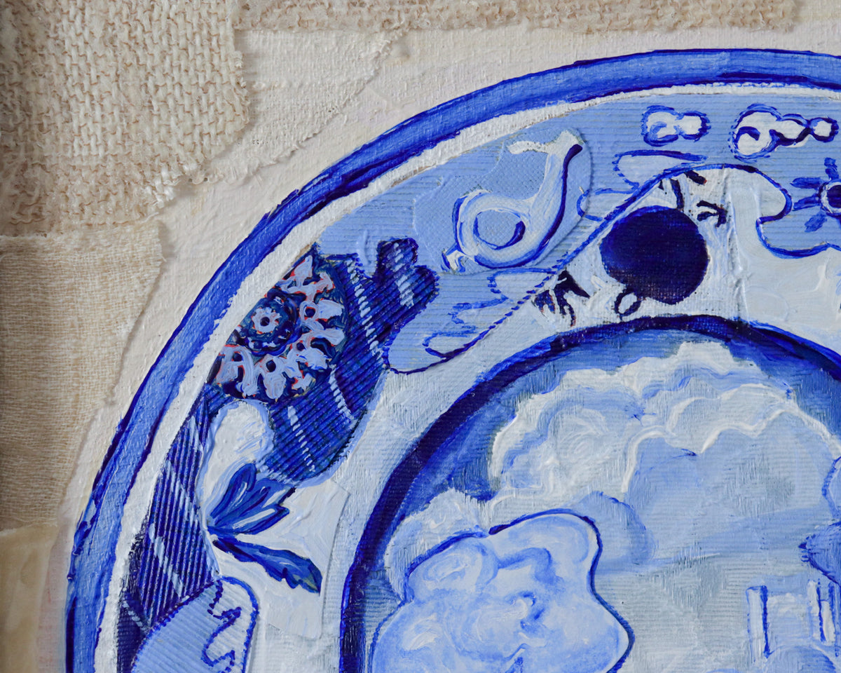 "Plate Series Diptych 1 (landscapes)"