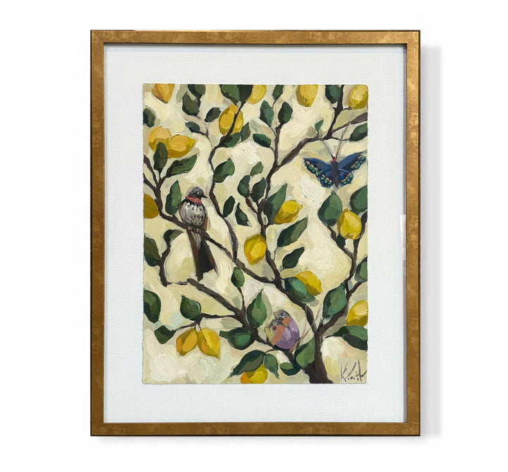 "Lemon Chinoiserie 1"