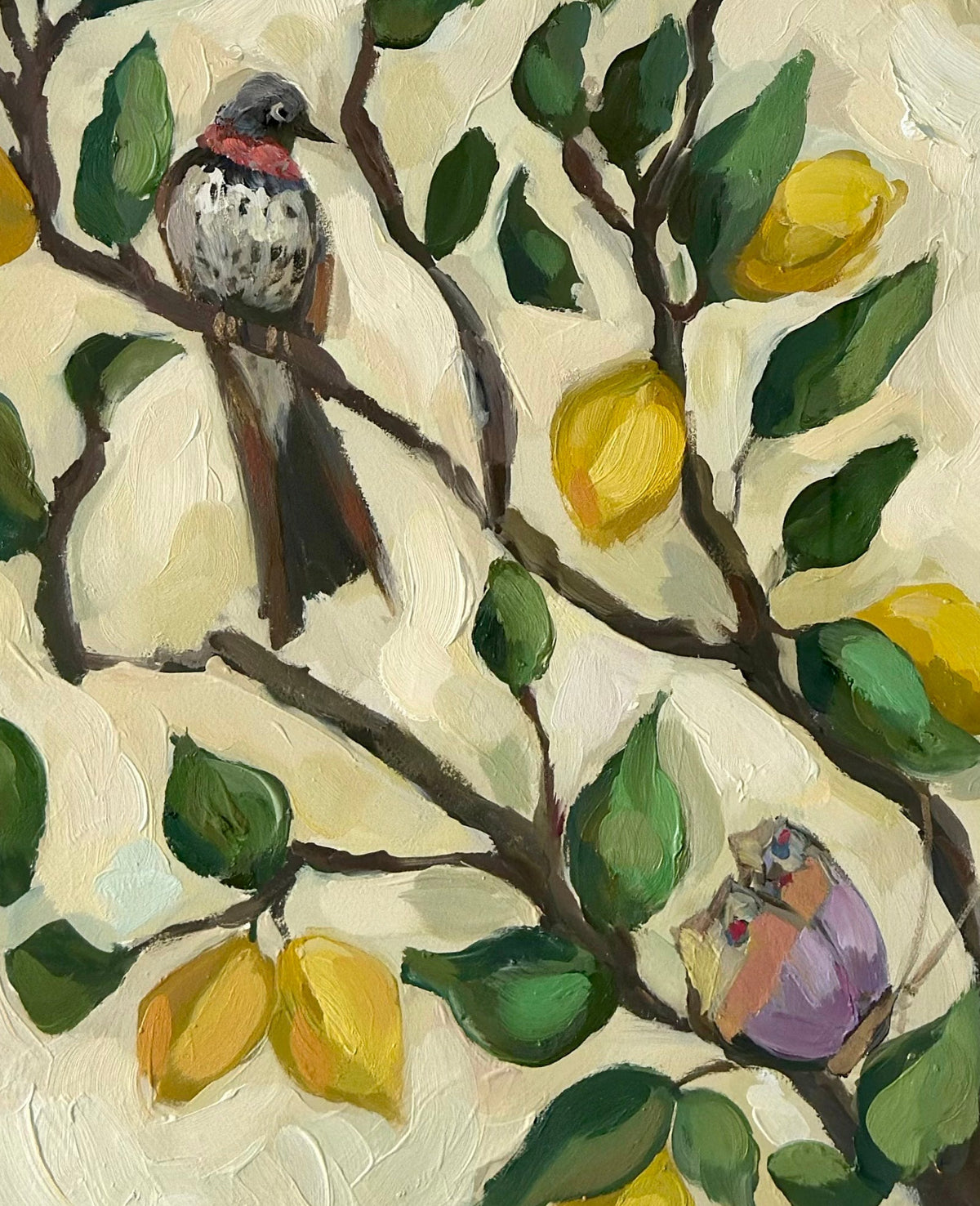 "Lemon Chinoiserie 1"
