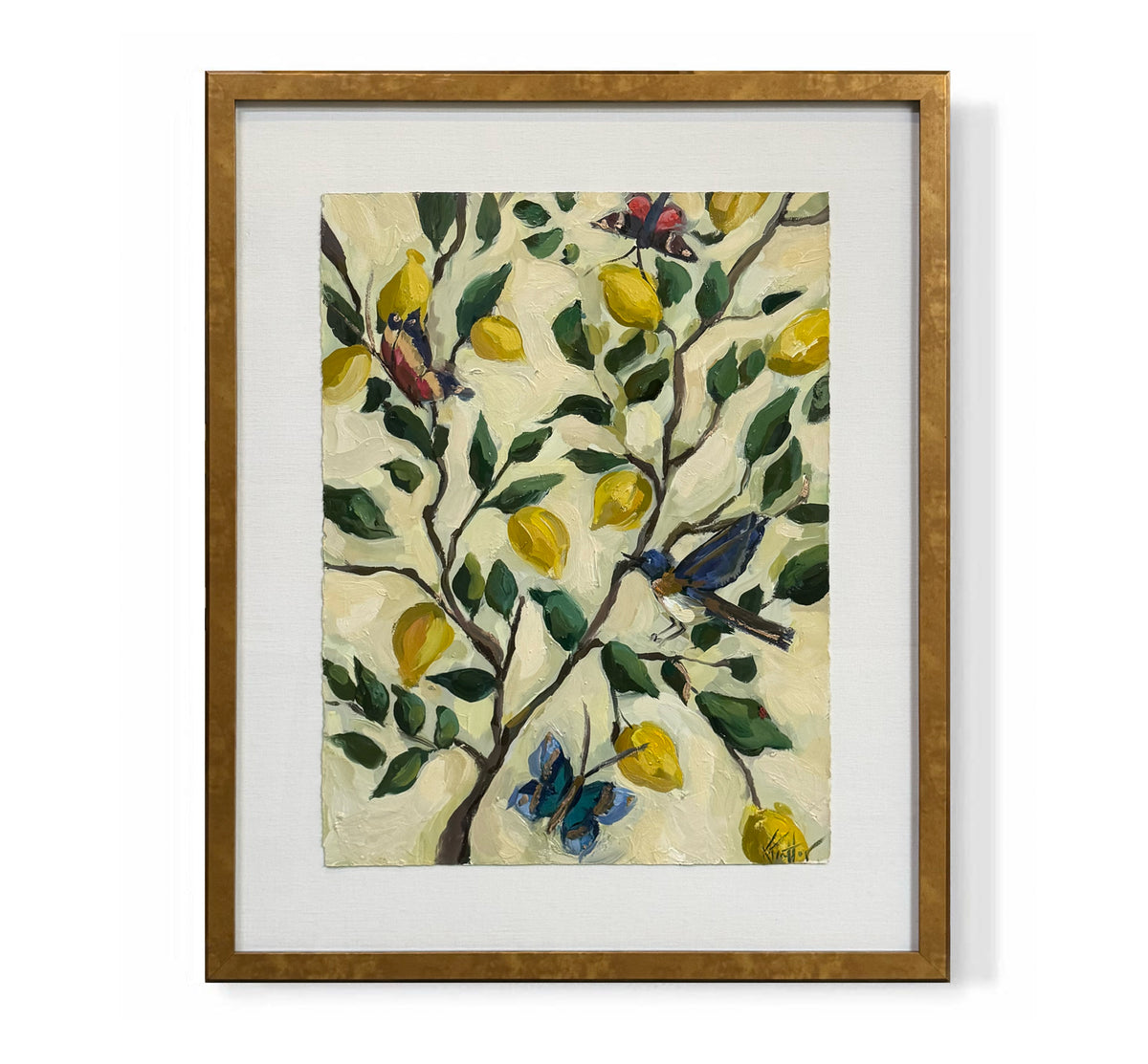 "Lemon Chinoiserie 2"