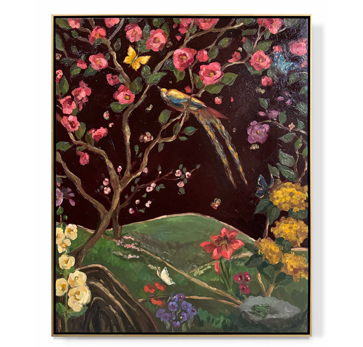 "Aubergine Chinoiserie"