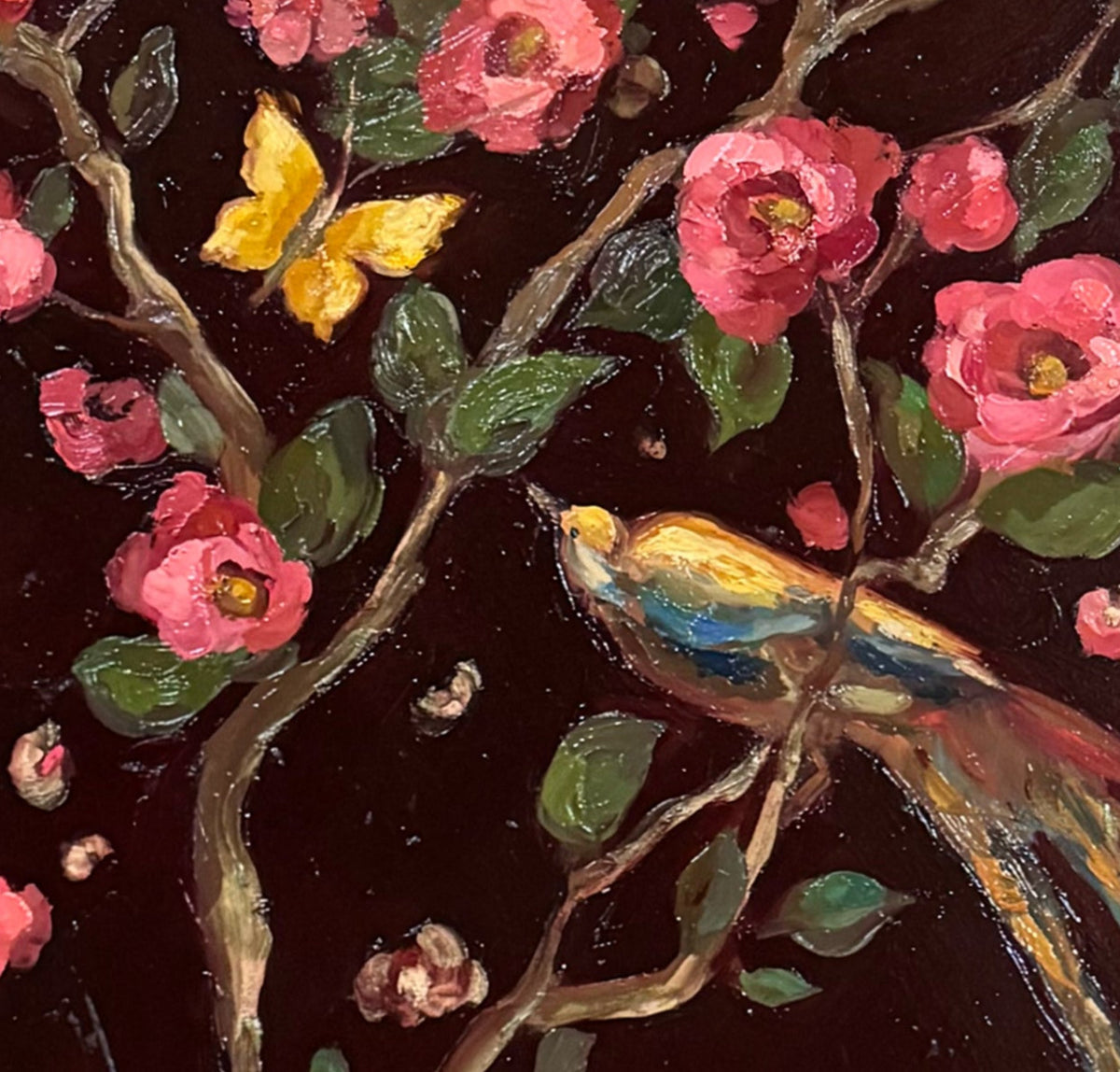 "Aubergine Chinoiserie"