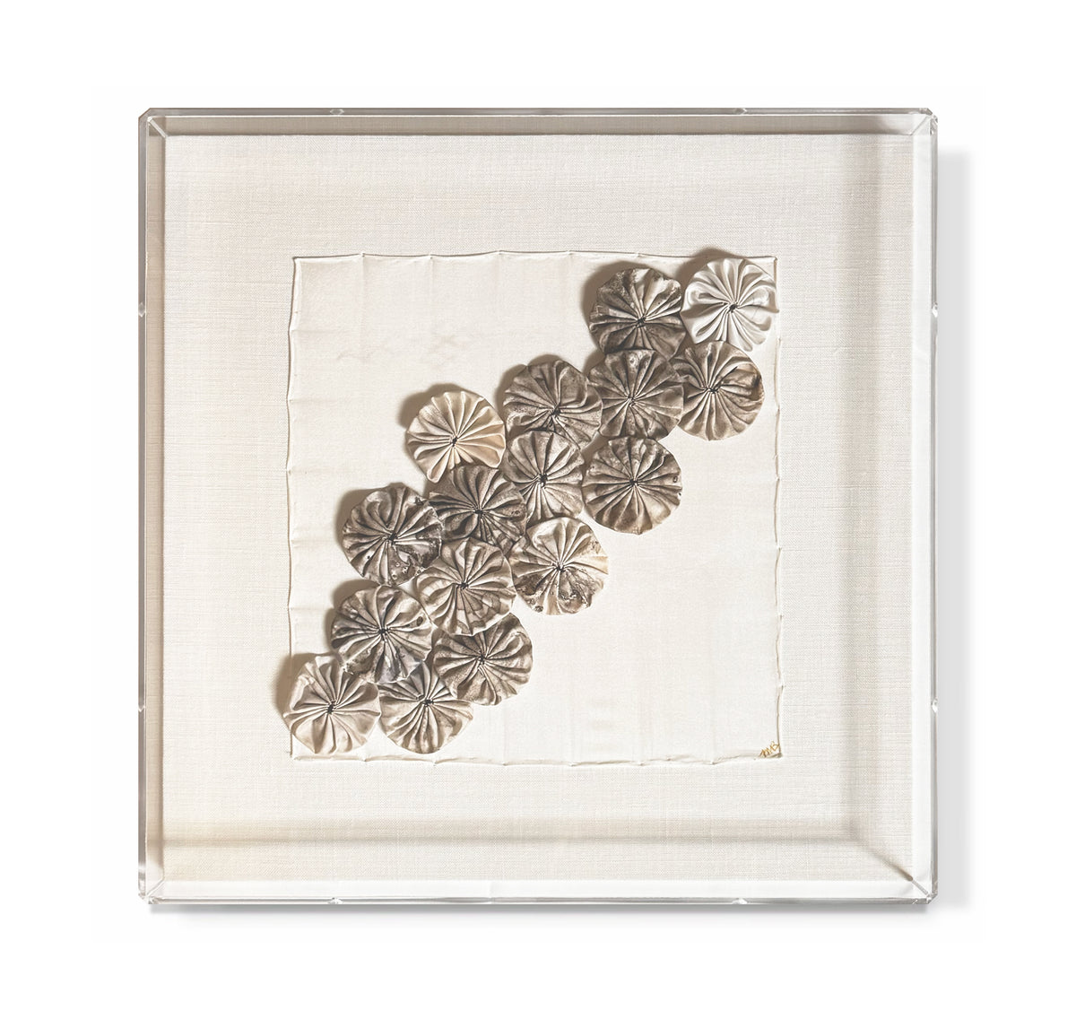 "Agate Slice Rosette II"