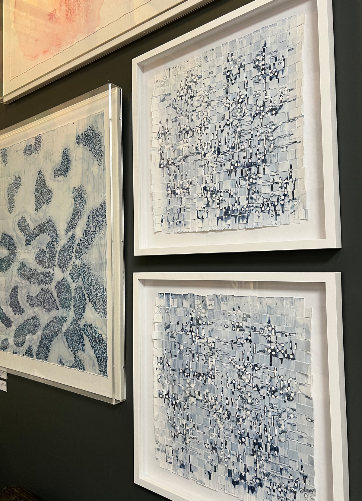 "Eau Tisse' Woven III"
