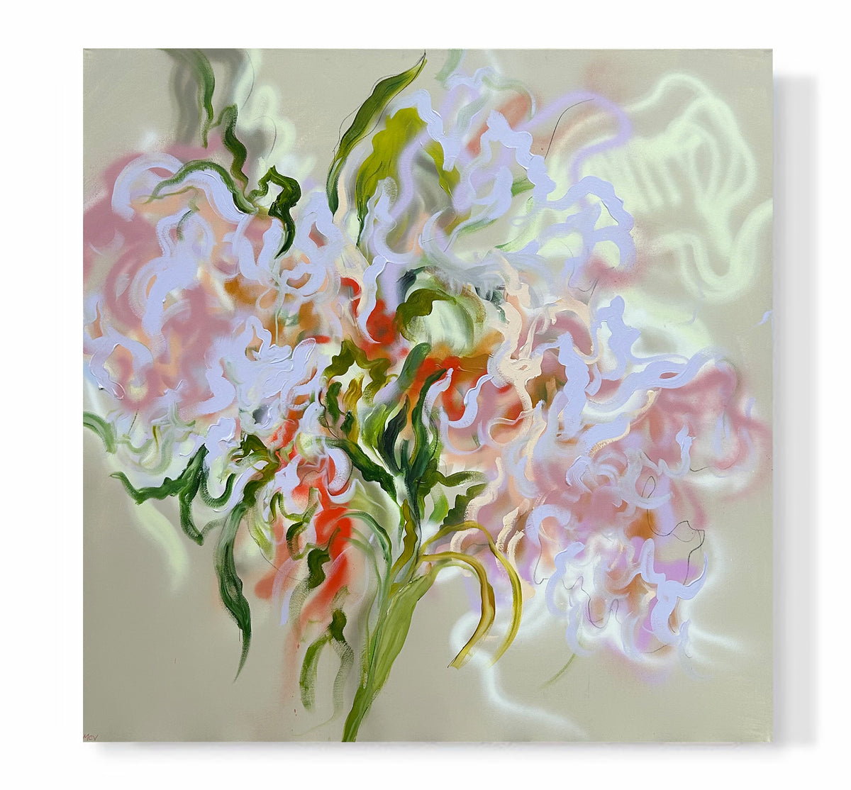 "Iris - Sage Green #4"
