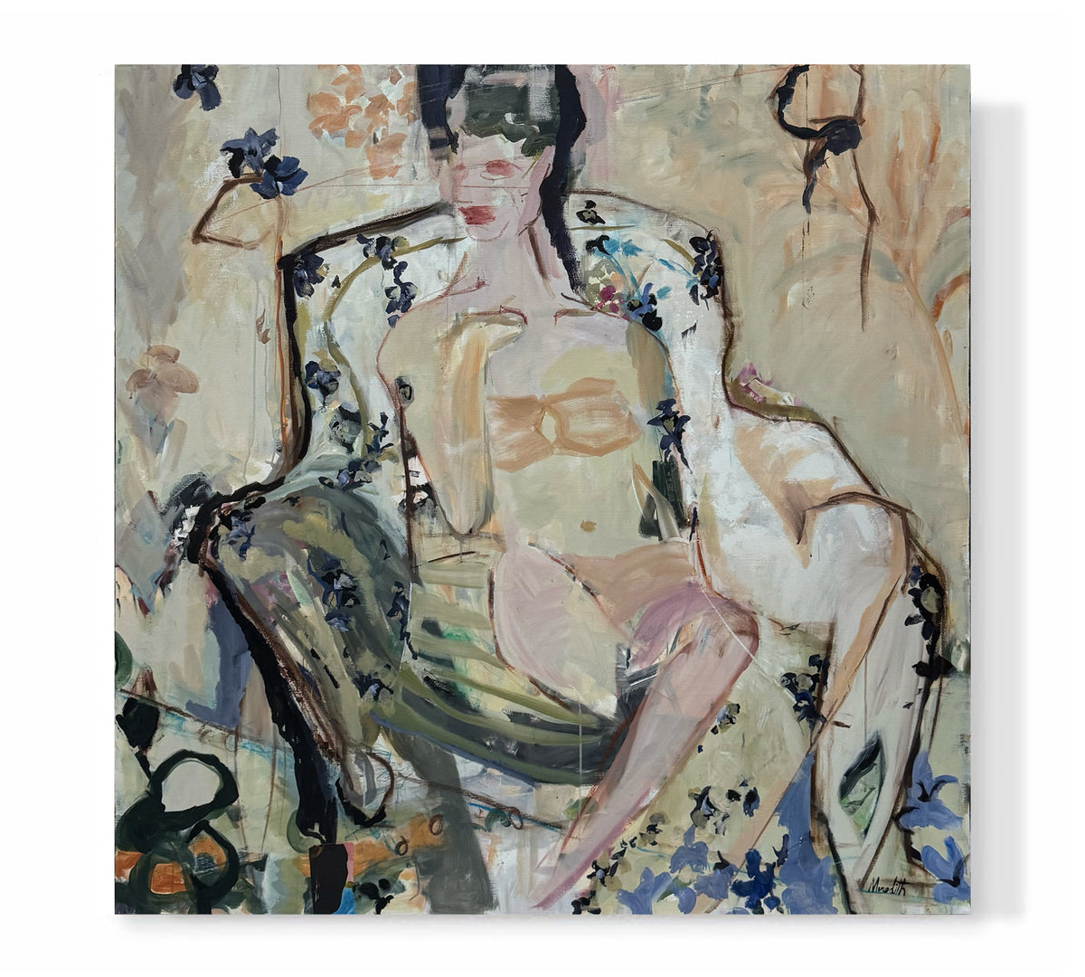 "The Patterned Chair"