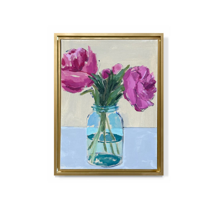 "Peonies in a Jar"