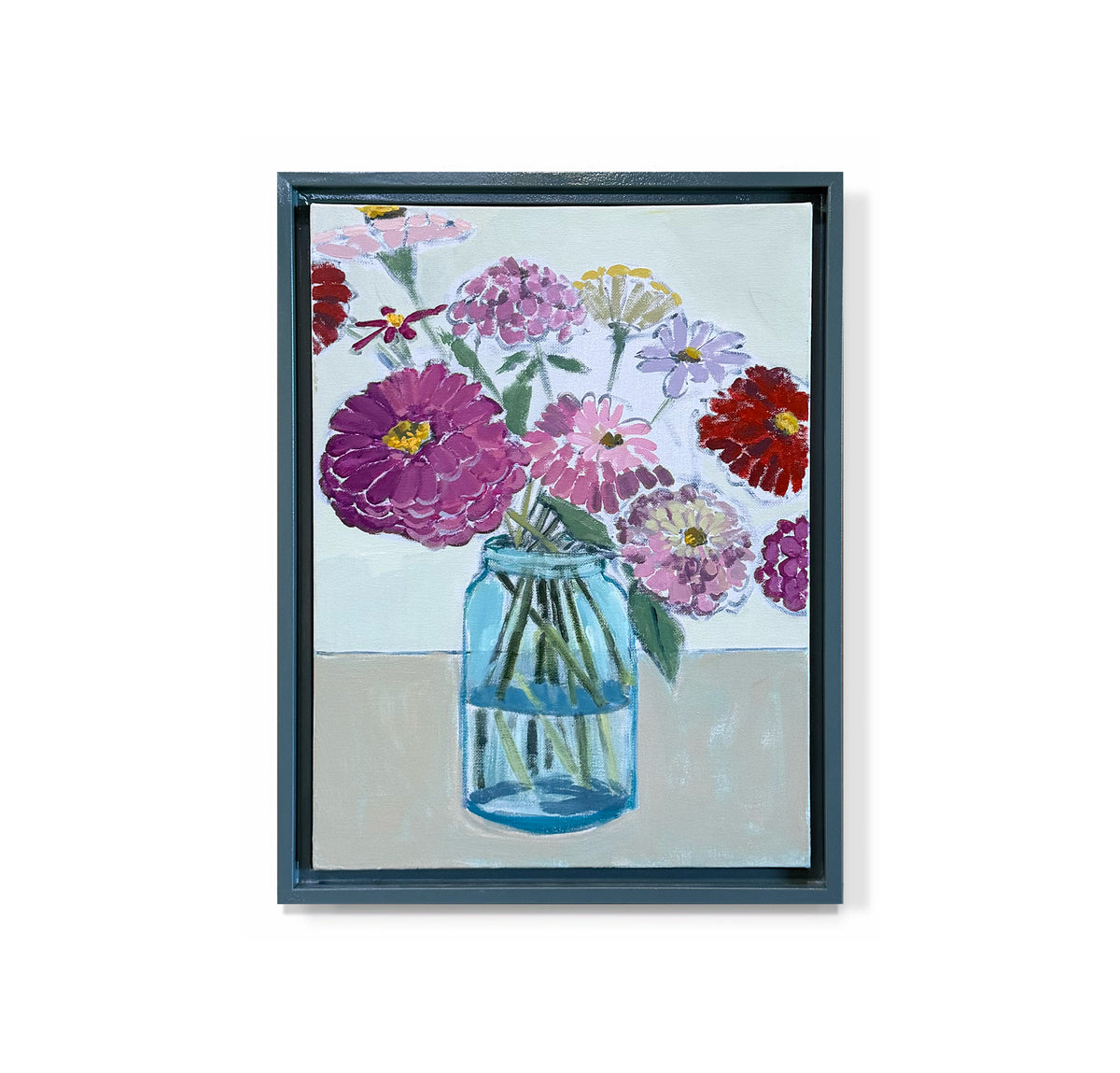 "Rachel's Zinnias"