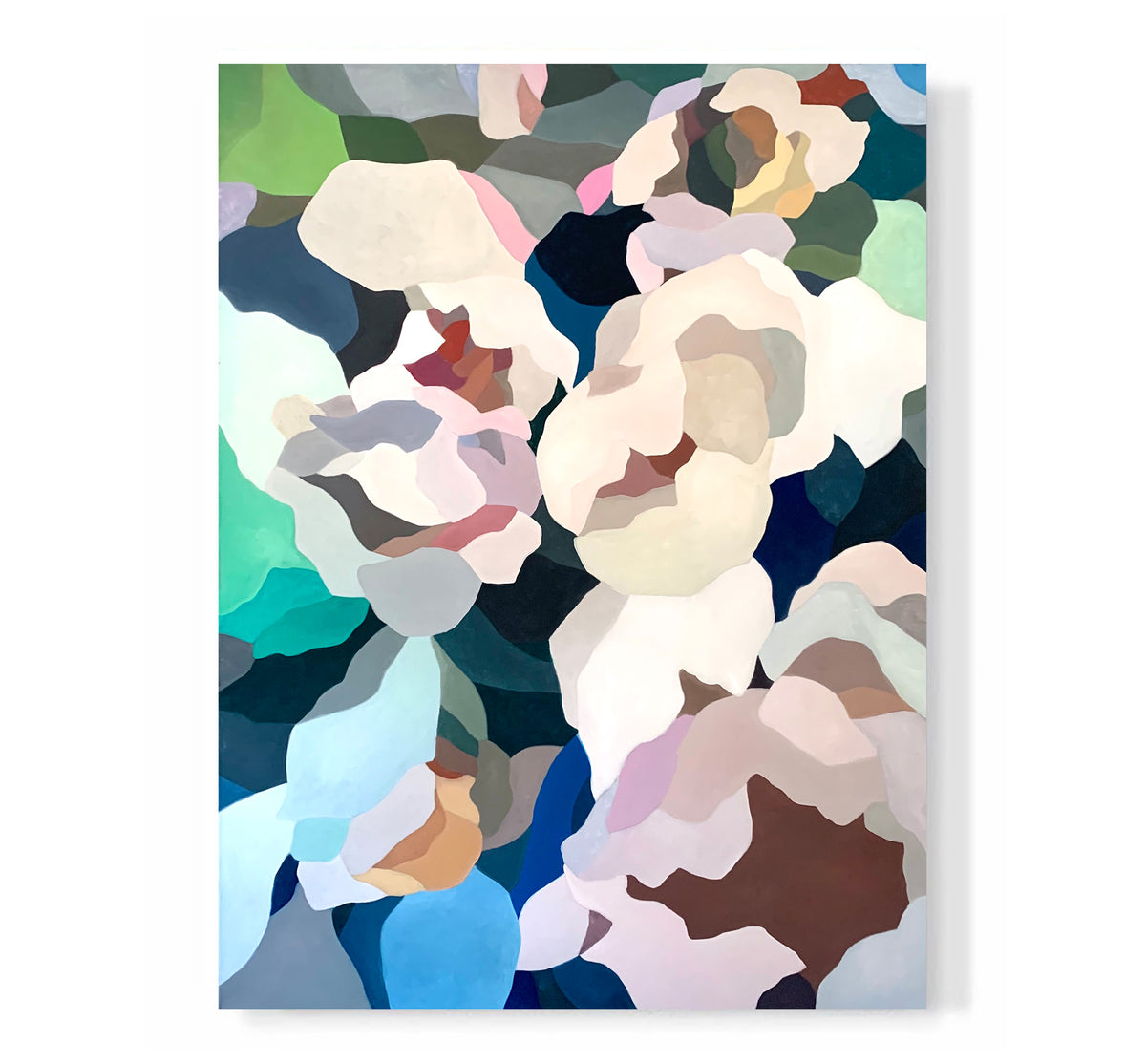 "Jade Floral Abstraction 2"