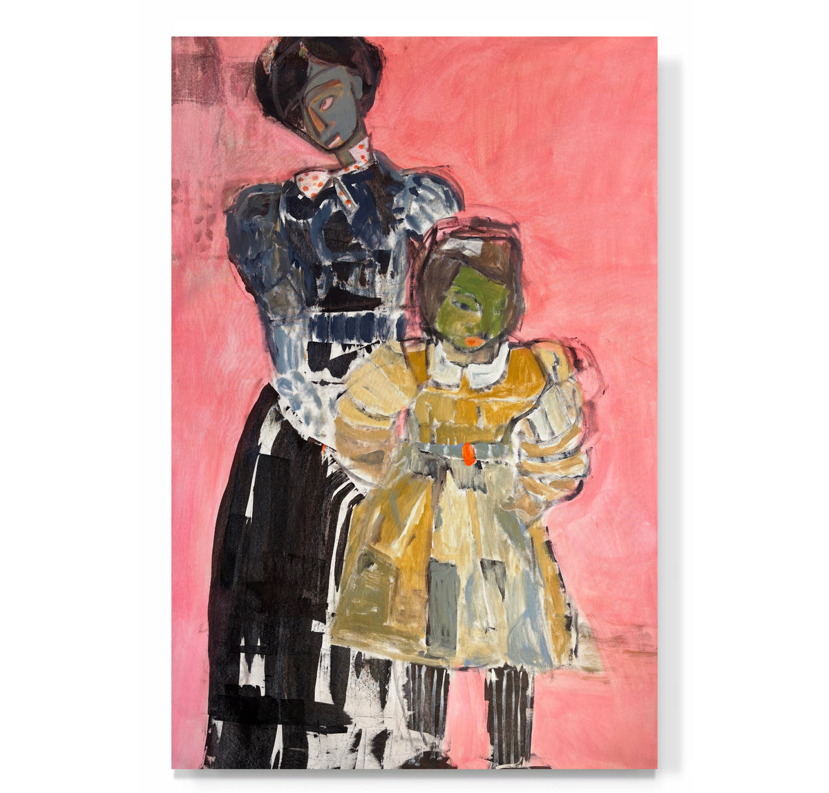"une femme avec une fille obstinée (Woman With Obstinant Daughter)"