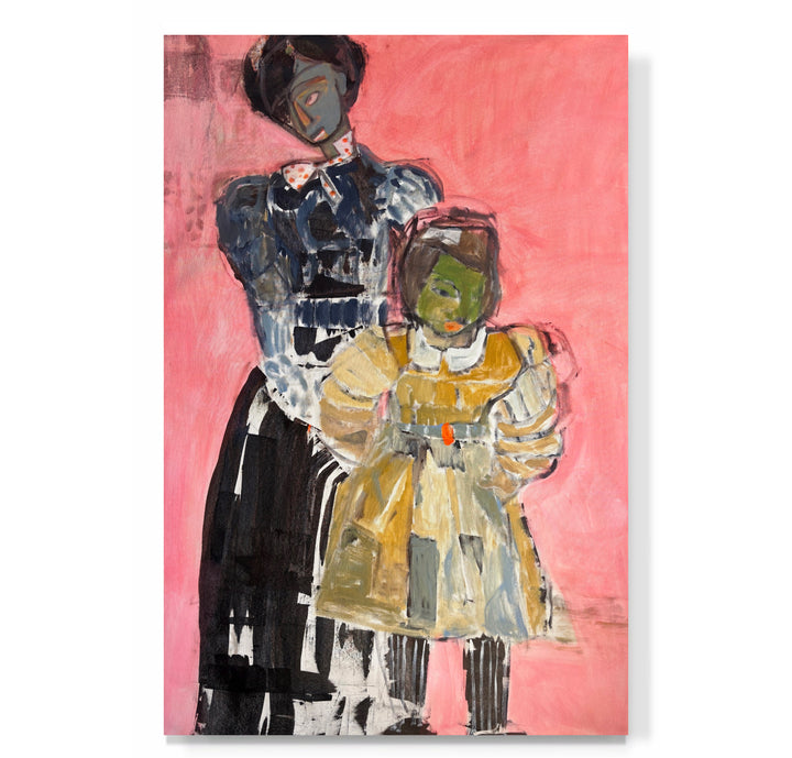 "une femme avec une fille obstinée (Woman With Obstinant Daughter)"
