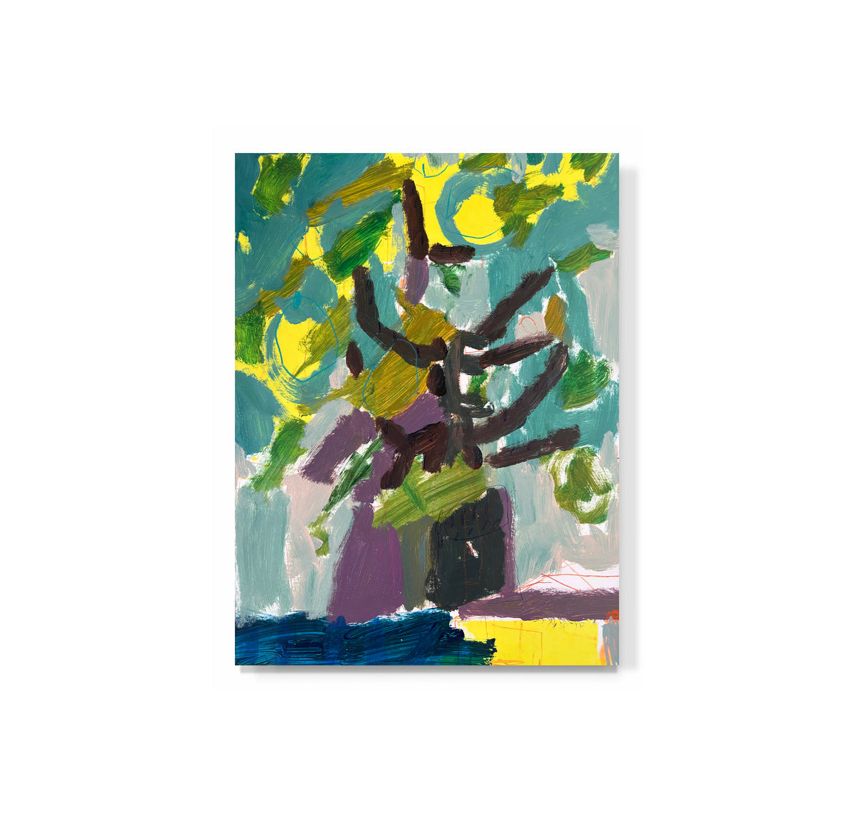 "Un citronnier sous un ciel blue (A Lemon Tree Beneath Blue Sky)"