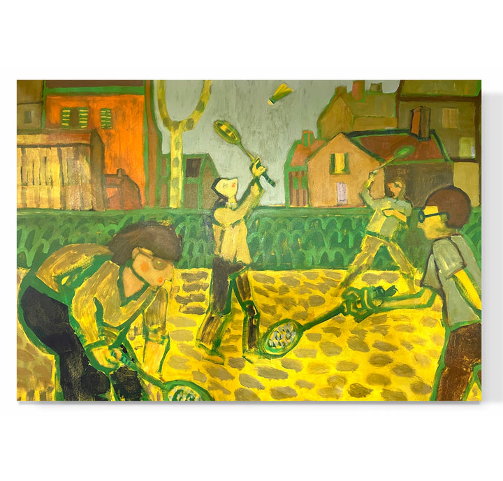 "une famille française en vacances (A French Family on Vacation)"