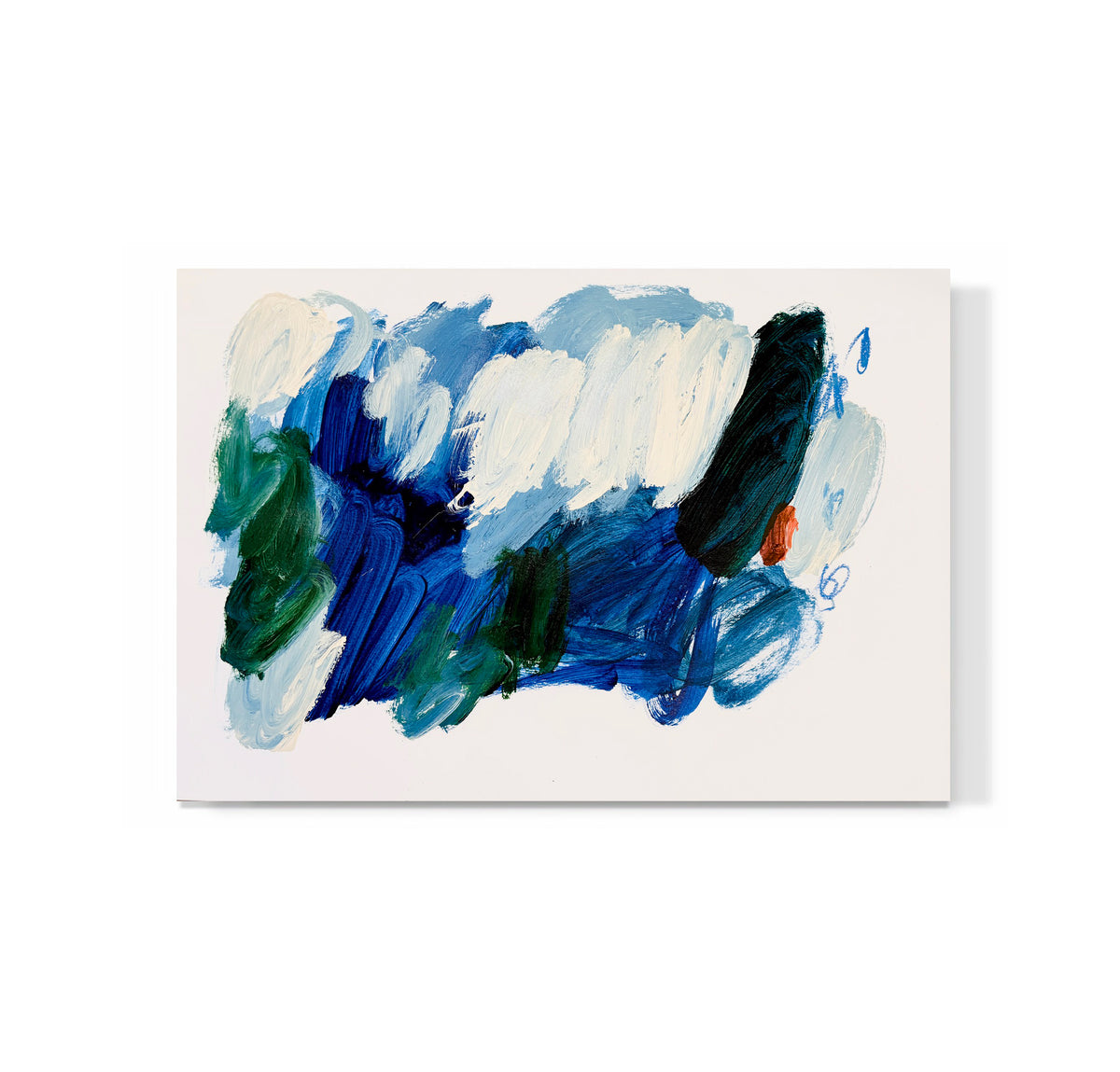 "Desert Study in Blue and Green IV"