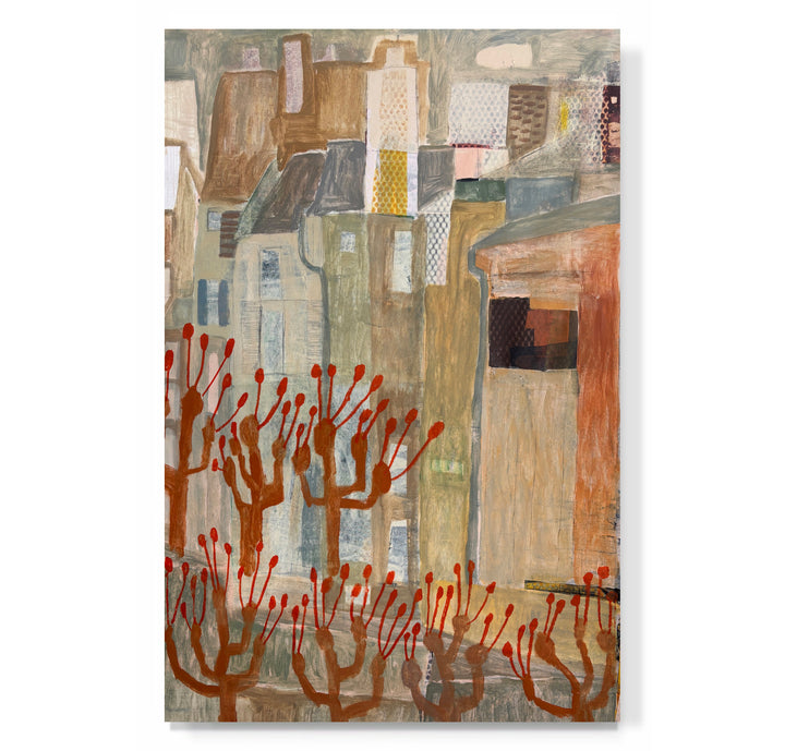 "La rue avec des arbres étêtes  (The Street With Pollarded Trees)"
