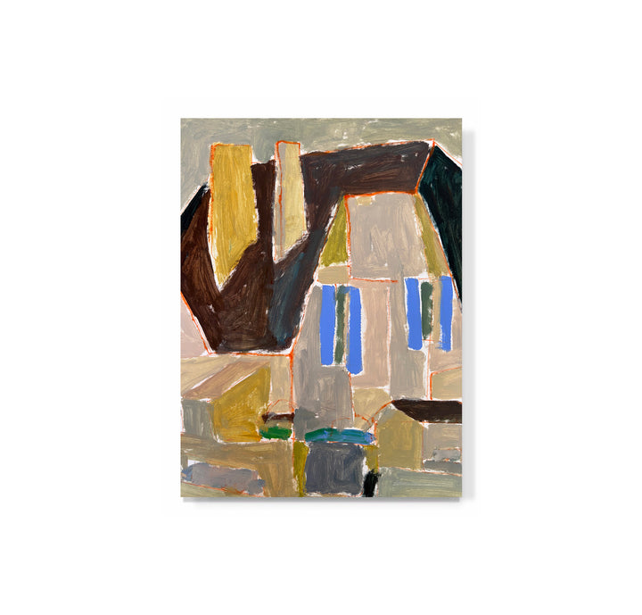 "maison avec toit mansardé (House With Mansard Roof)"