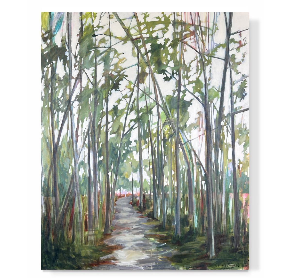 "Touch of Teal: Walk with Me"