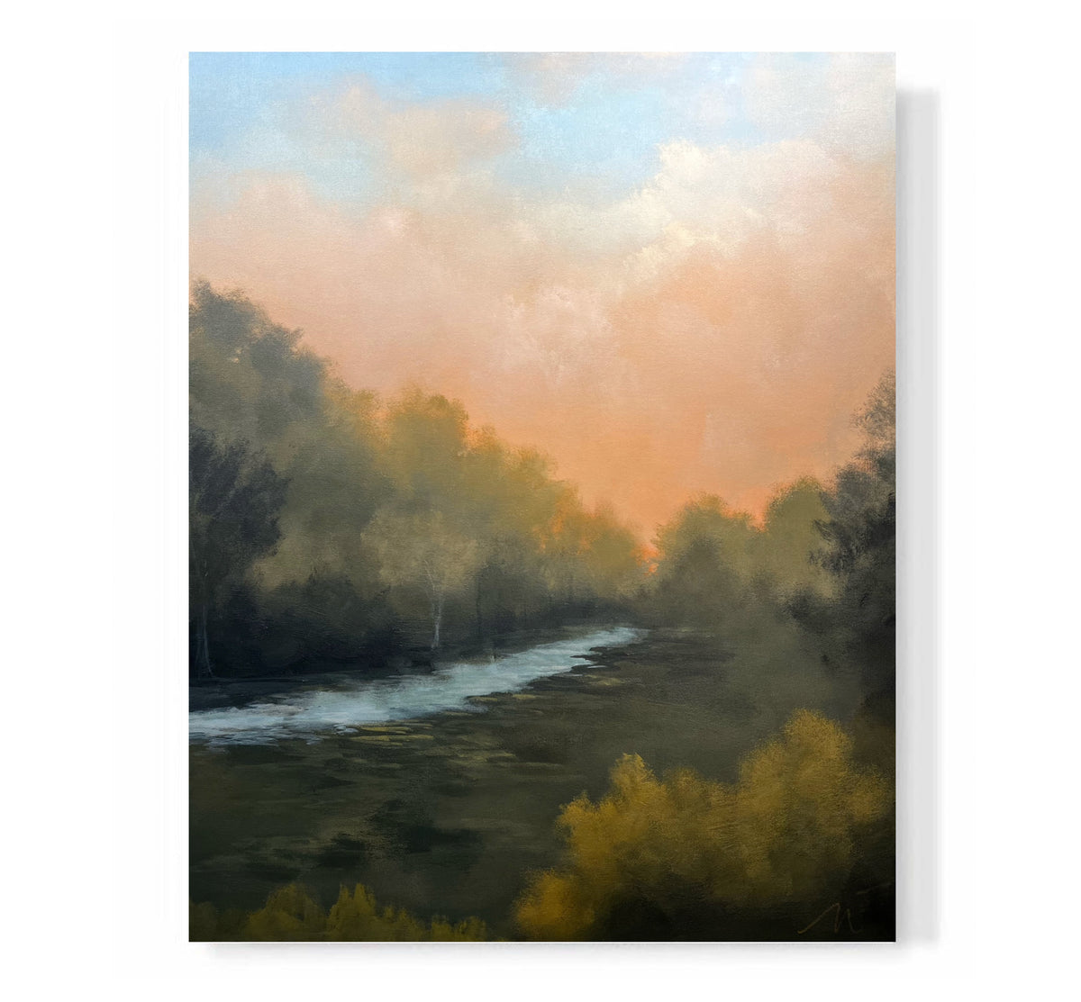 "River Bend Sunrise I"