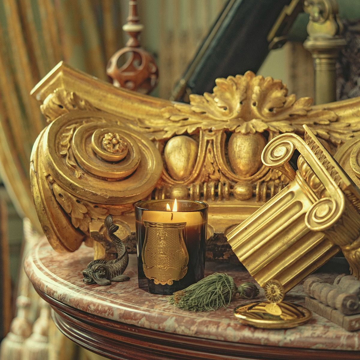 Trudon Abd El Kader Classic Candle, styled