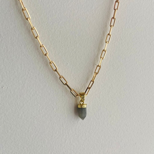 14K Gold Plated Crystal Necklaces