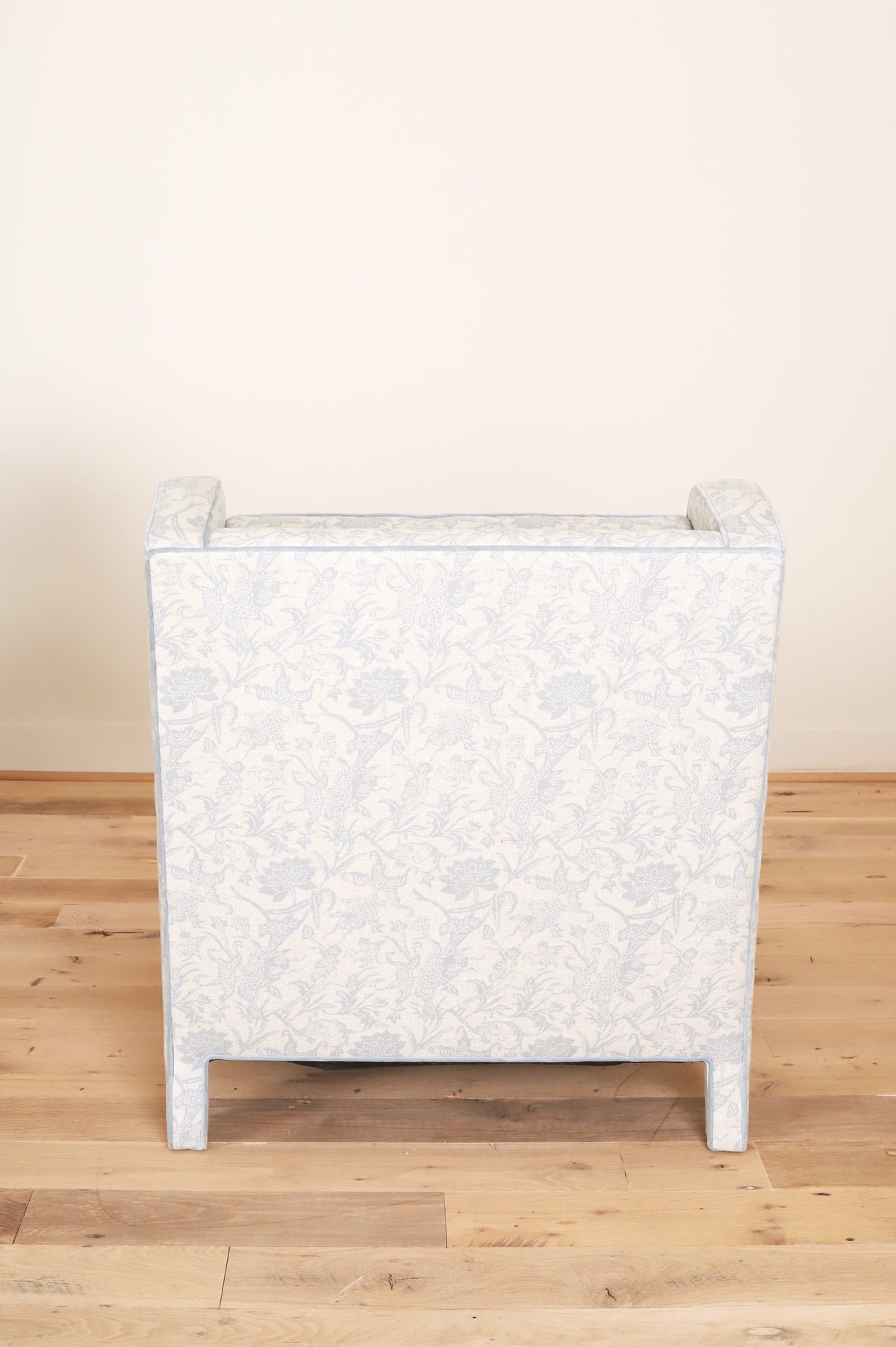 Muriel Chair in LuRu Home Prussian Carp, Spring, back