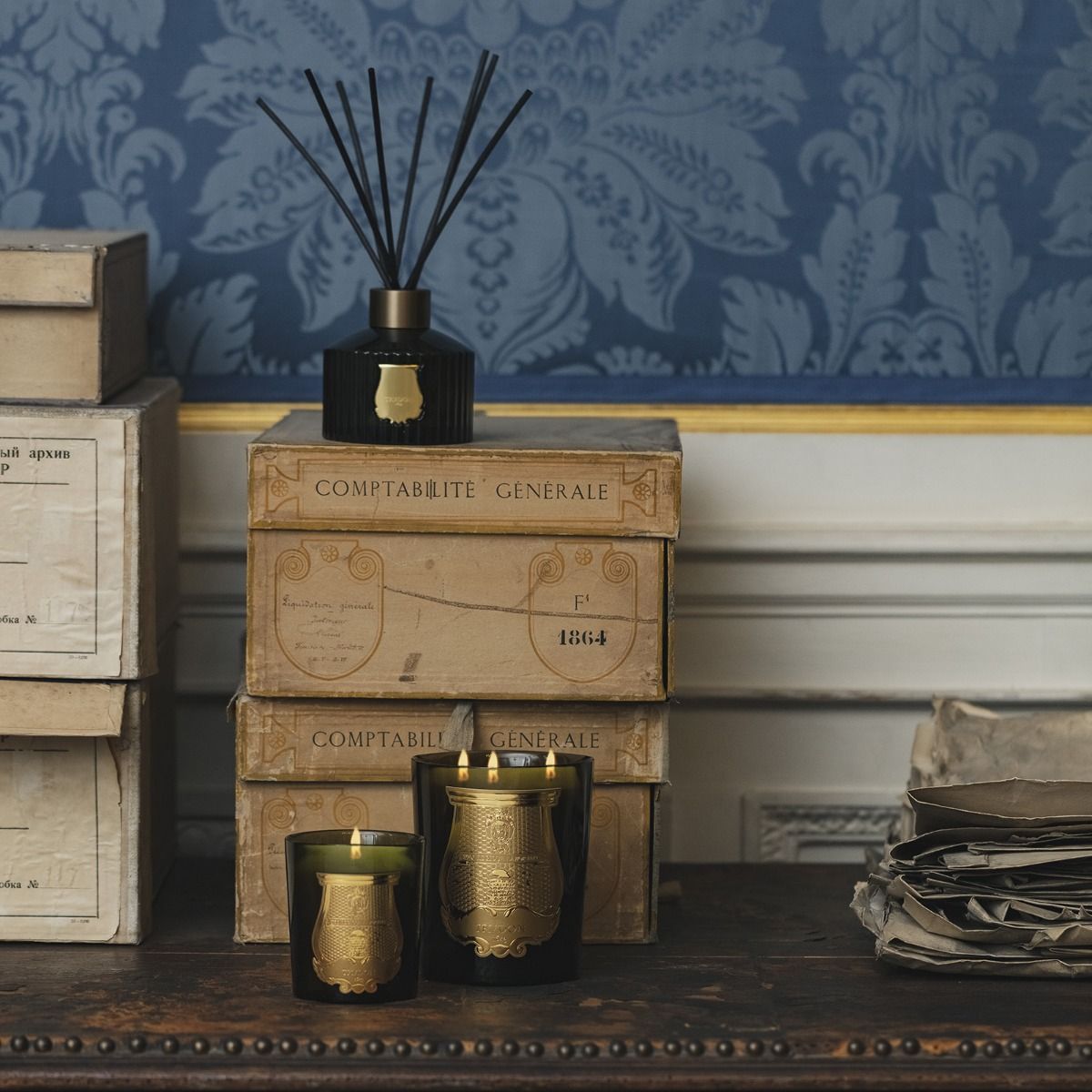Trudon Abd El Kader Intermezzo Candle, styled