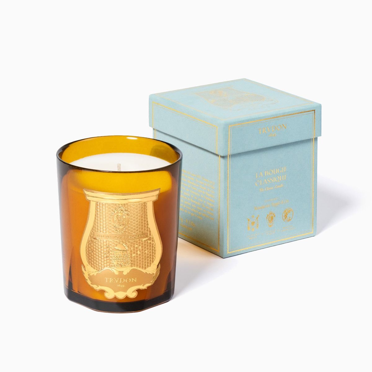 Trudon Altair Classic Candle with its box