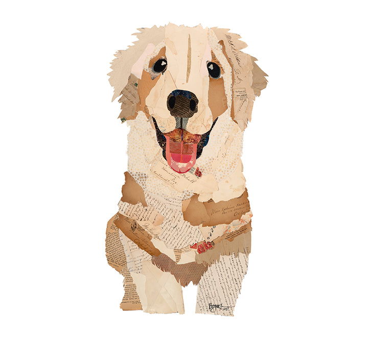 "Golden Retriever Puppy" Archival Print