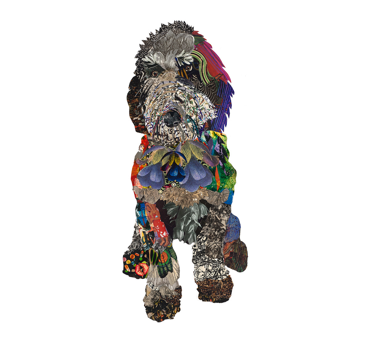 "Black Doodle" Archival Print